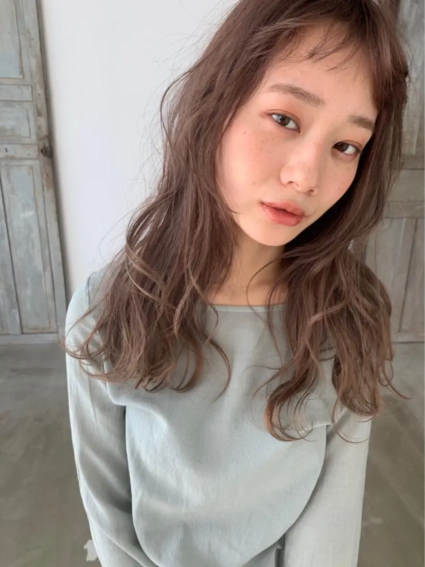 ロング 福田 ジュンキのヘアスタイル