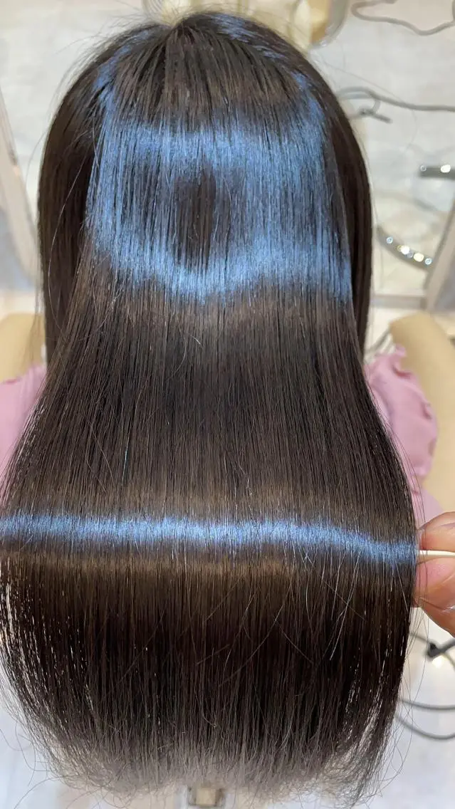 ロング 髪質改善 ヘアカラー トリートメント 大人女性特化|北千住 ・艶髪|JIROのヘアスタイル