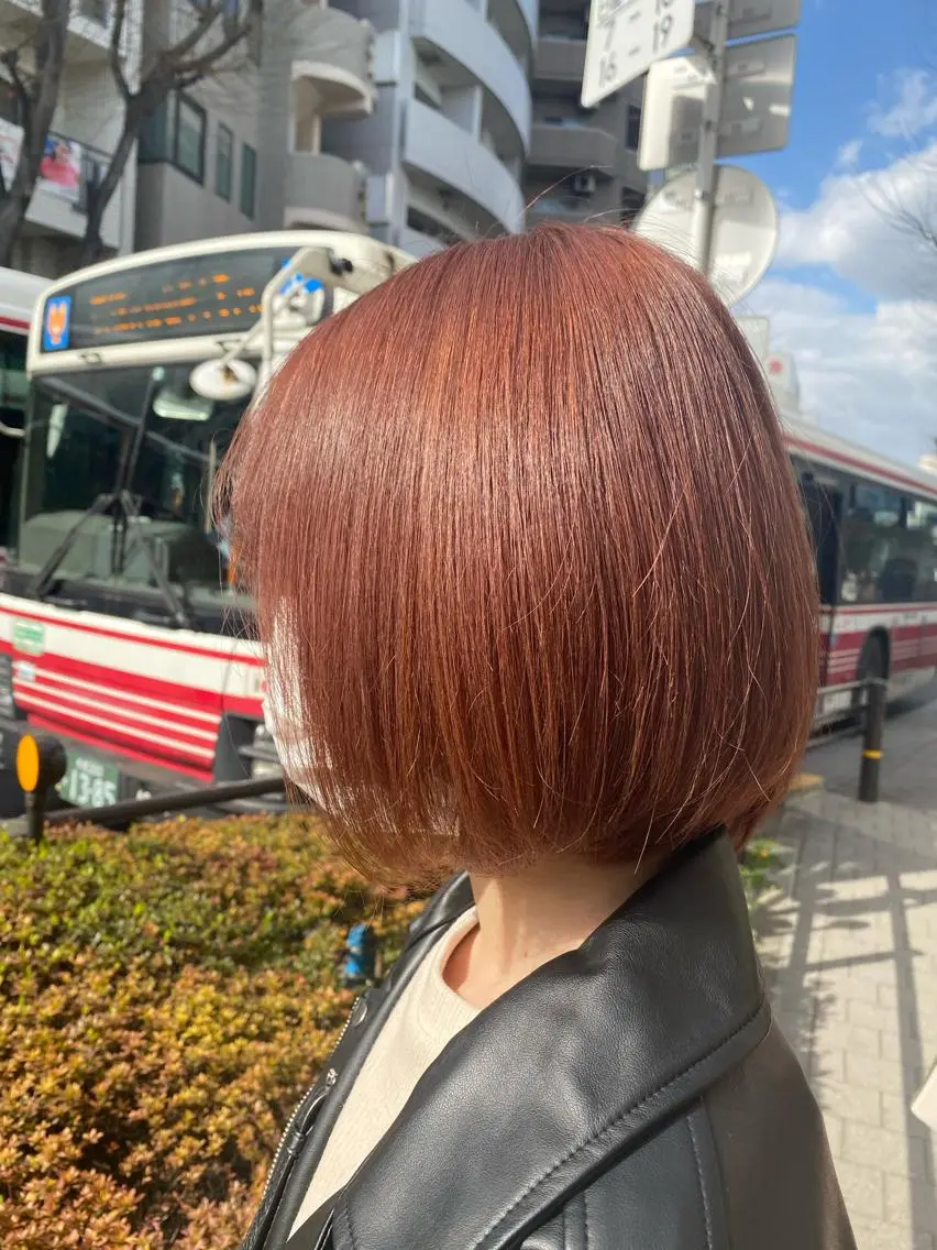 ショート カラー ヘアアレンジ TSUNA 🌙 Lim 五反田のマツエク・マツパデザイン