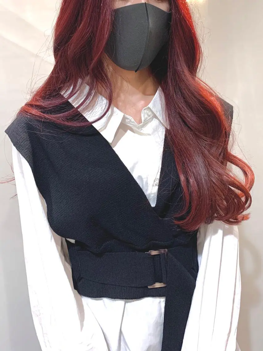 ロング カラー ヘアアレンジ 柔らか垢抜けｶﾗｰと ｶｯﾄ🫧ASUKAのヘアスタイル
