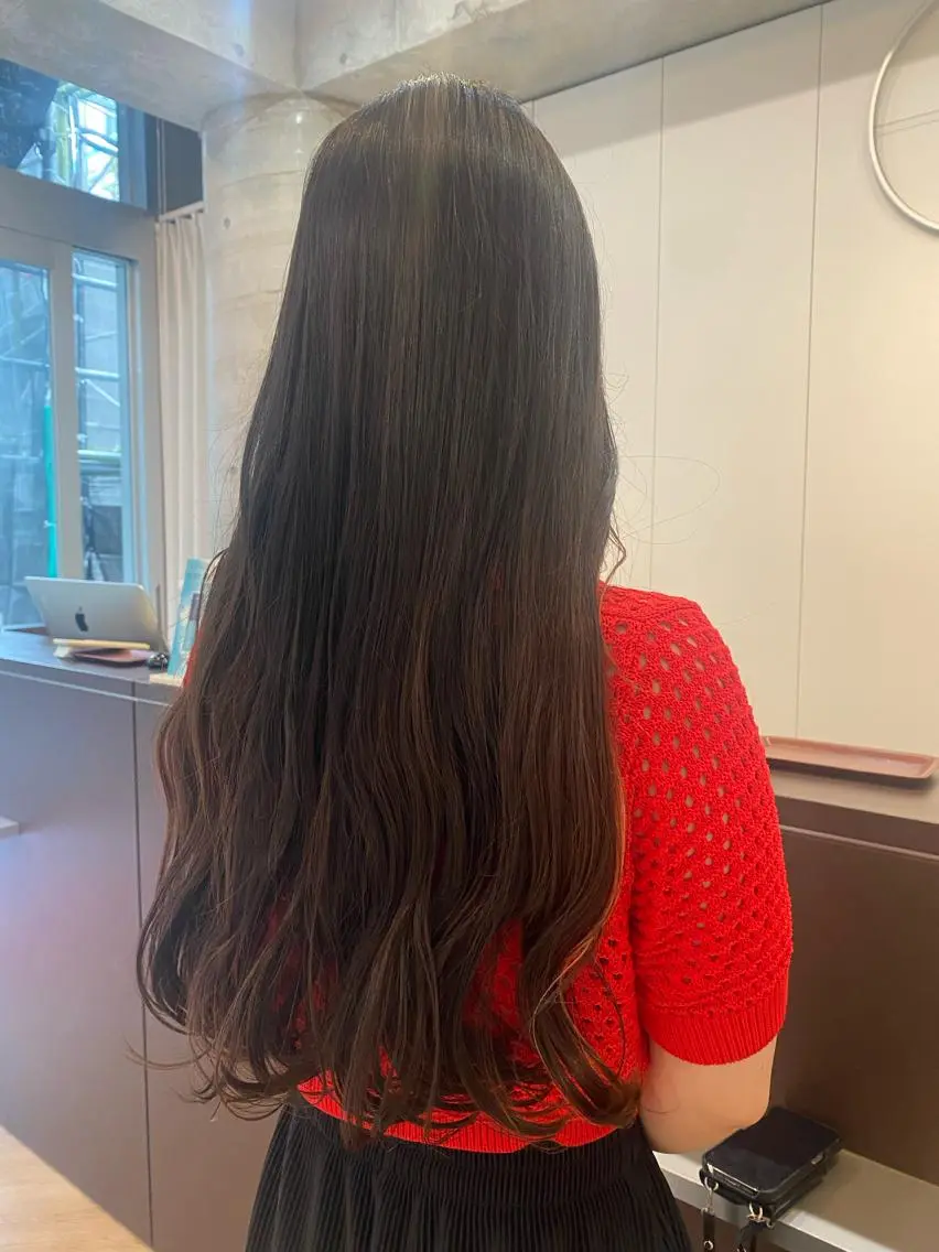 ロング 🌈🧡ヤマダ ヒロナ🌈🧡のヘアスタイル