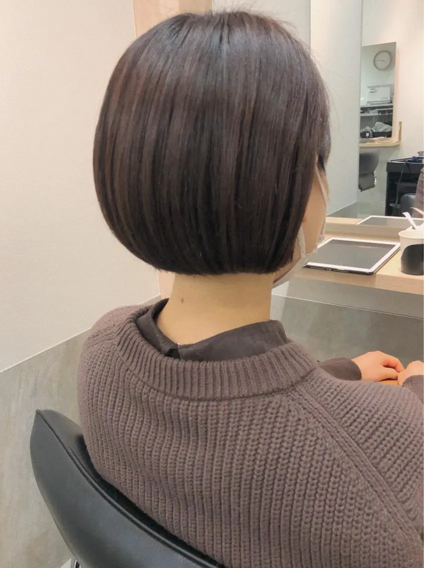 ショート カラー 長井 徹行のヘアスタイル