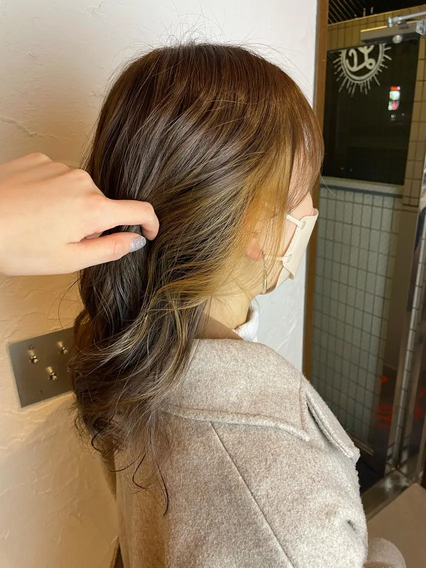 ロング 清水 美雪のヘアスタイル