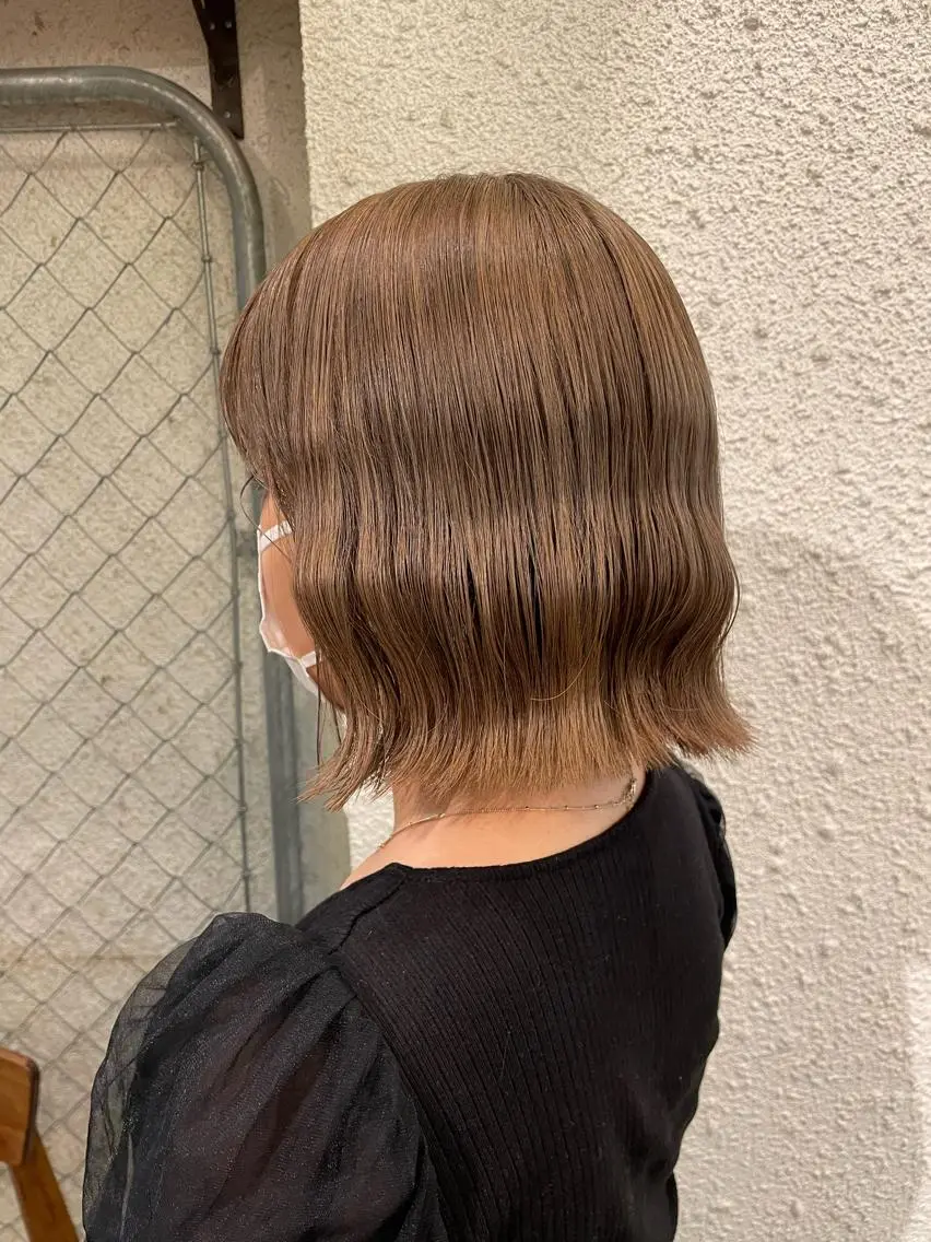 ミディアム カラー hazuki 🌝のヘアスタイル