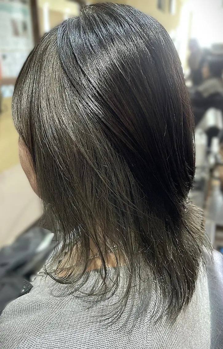 ミディアム パピヨンロゼ コスメパーマ/メンズのヘアスタイル