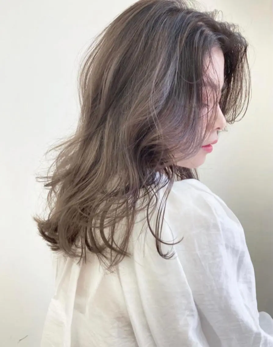 カラー ノンダメージ 🥑mikubanのヘアスタイル