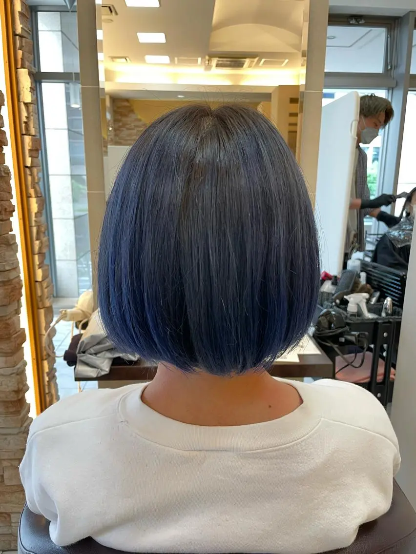 ショート カラー ボブ 新籾 尚哉のヘアスタイル