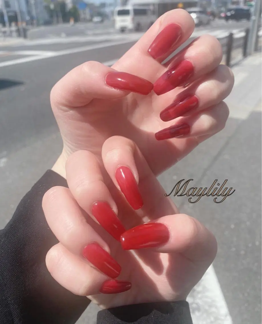 ネイル ワンカラーネイル Nail salon Maylilyのネイルデザイン