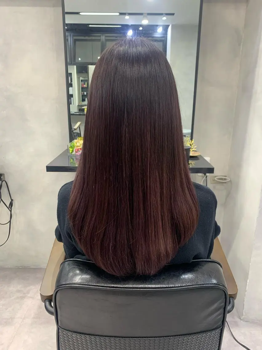 ロング カラー ヘアアレンジ ボブ エクステ 個室で似合わせ好印象 🧡外山弥千代のヘアスタイル