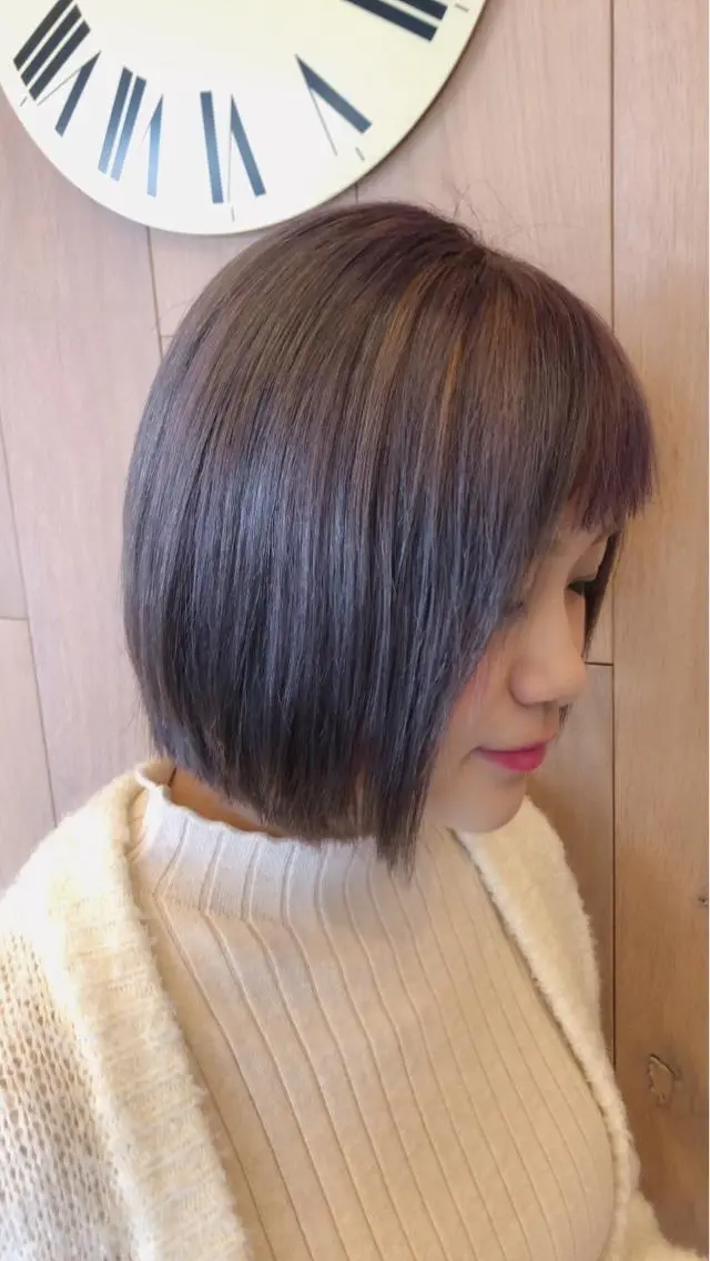 ショート アッシュ 佐伯 凌太郎のヘアスタイル