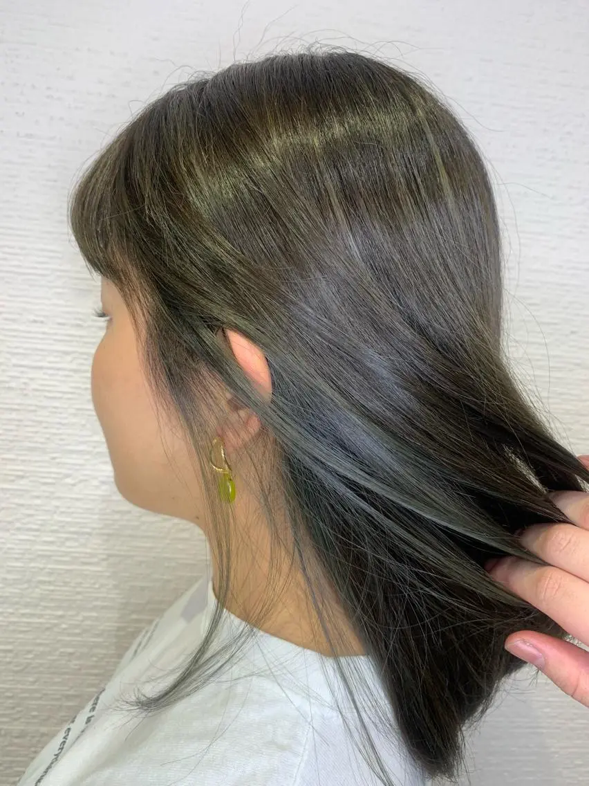 セミロング カラー REM【阿佐ヶ谷】 MEGUのヘアスタイル