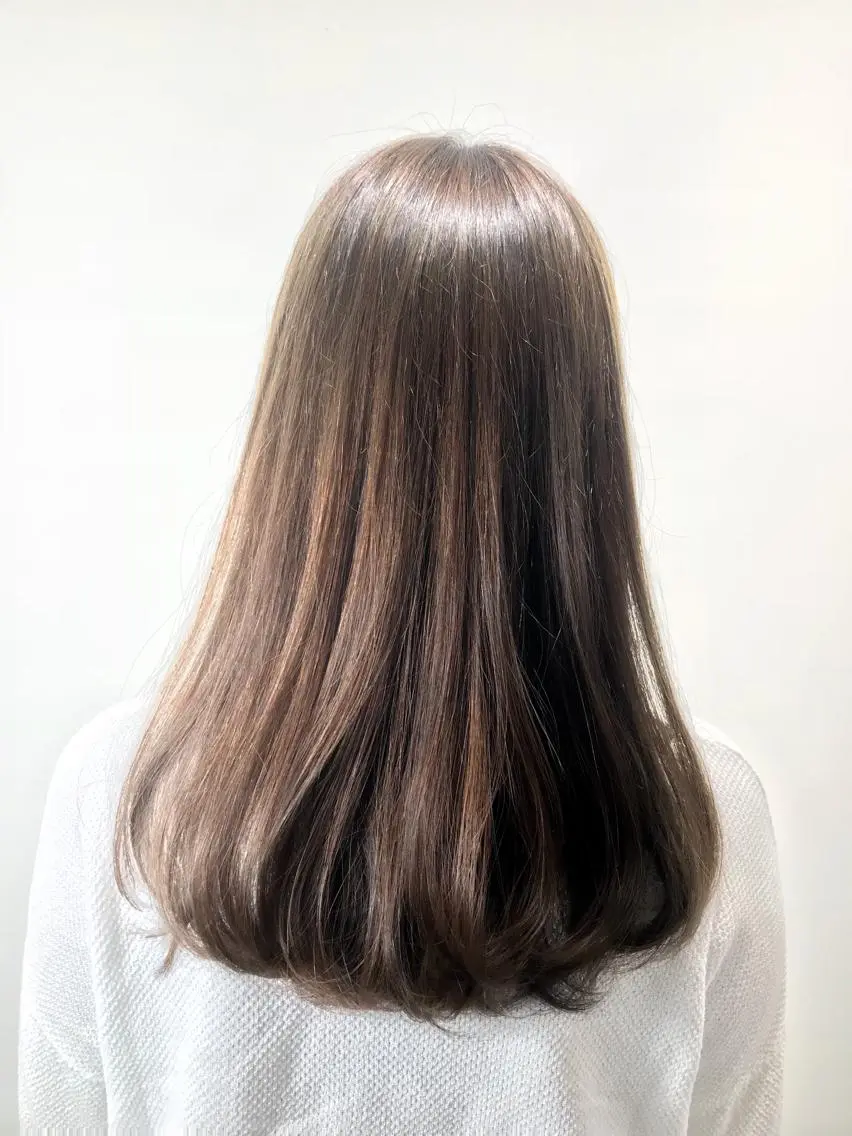 セミロング パーマ デジタルパーマ 《髪質改善✖️オリー ブ🧸》小嶋拓也のヘアスタイル