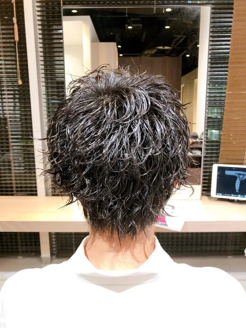 パーマ メンズ メンズパーマ CYNTHIADUE 店長| IRISUのヘアスタイル
