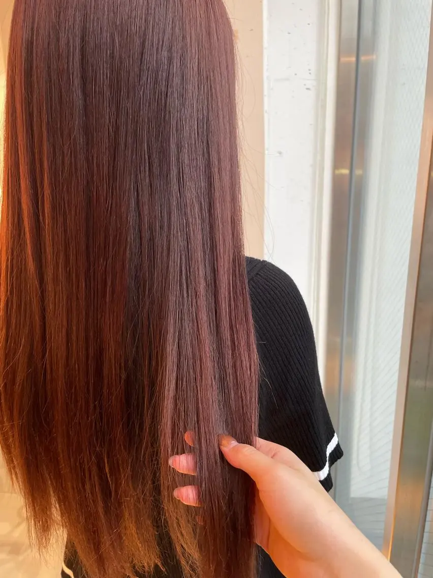 ロング chic 有山 美瑠のヘアスタイル