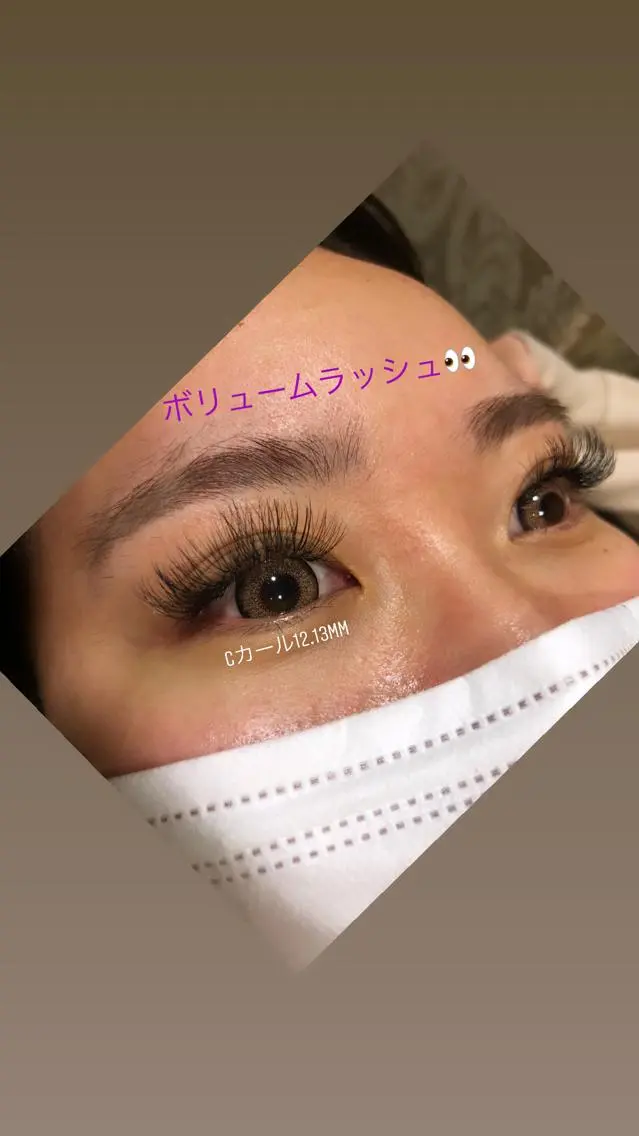 マツエク・マツパ マツエク 友松 世奈のマツエク・マツパデザイン