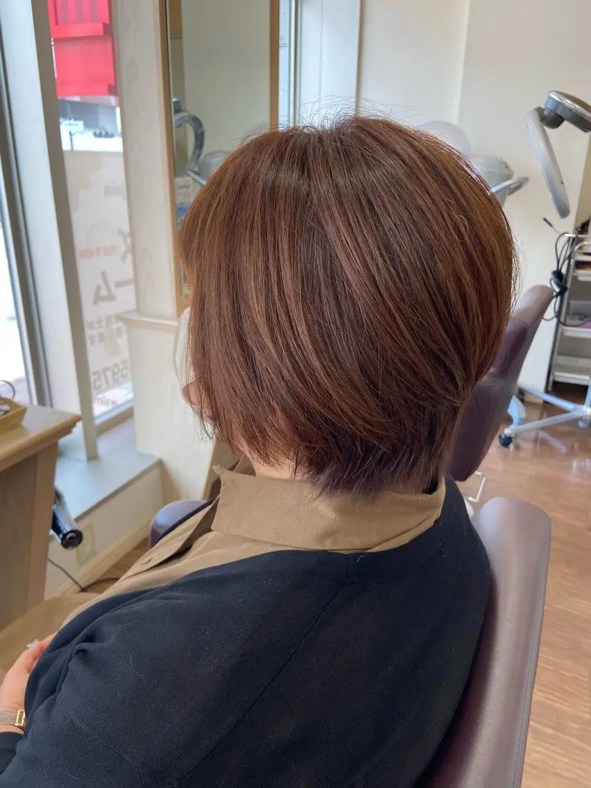 ショート コバヤシ ユウスケのヘアスタイル