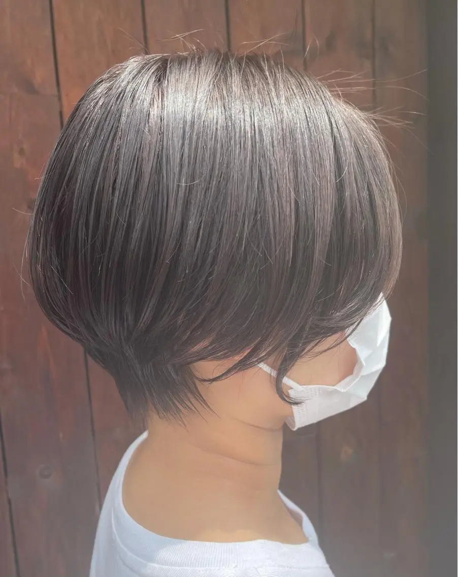 ショート ハンサムショート ショートヘア 血分 優人のヘアスタイル