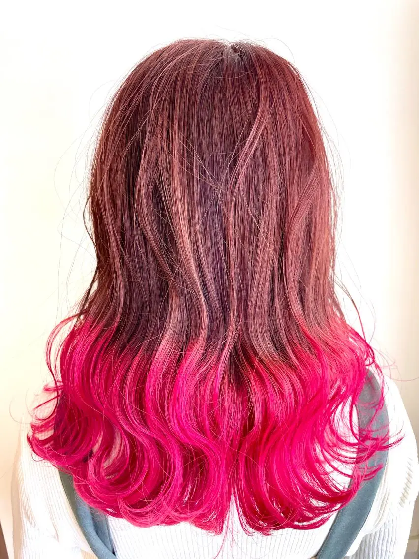 ミディアム カラー ヘアカラー 《インナーカラー》 YAMADAのヘアスタイル
