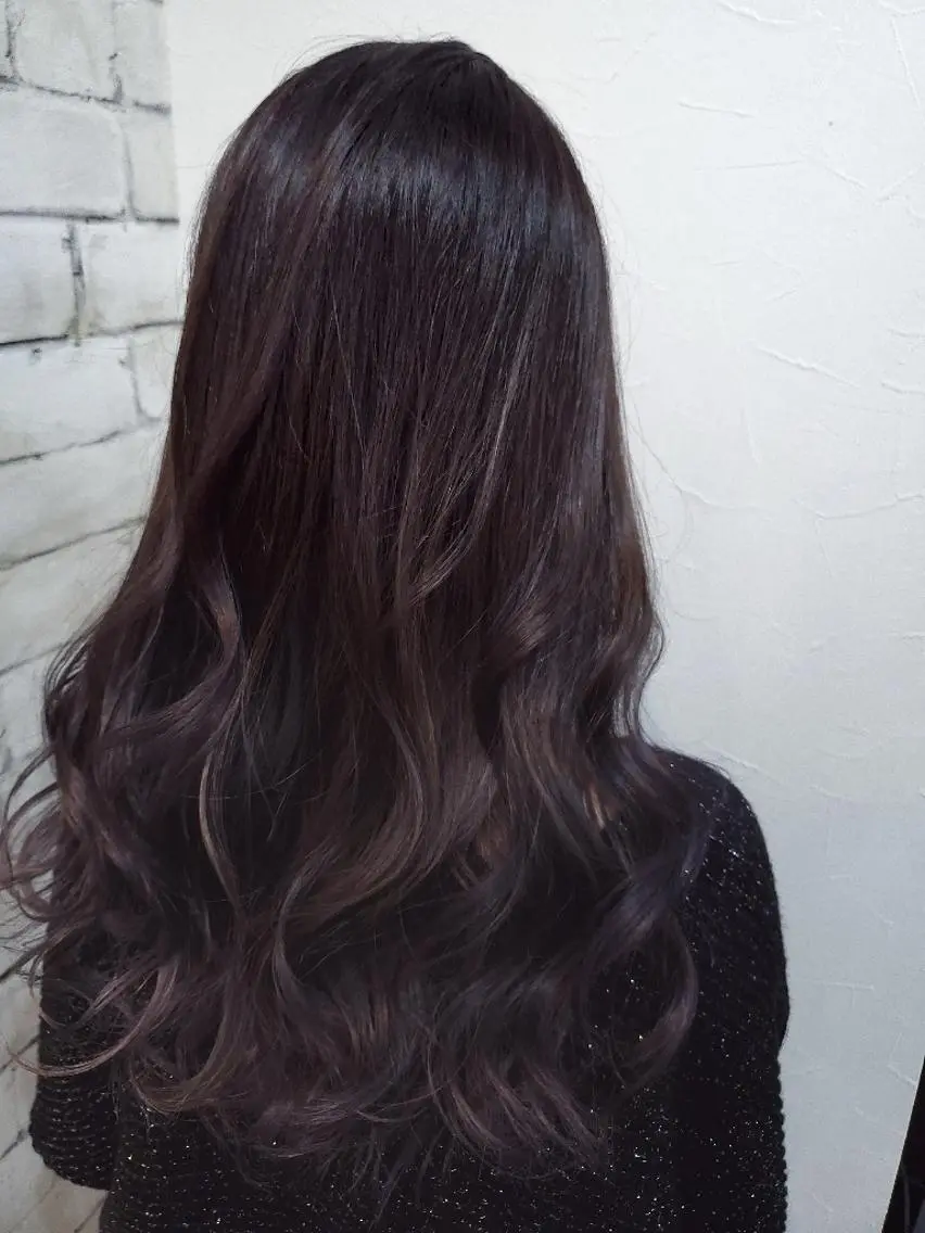 ロング カラー パーマ ヘアアレンジ メンズ メンズハイライト グラデーションカラー ハイライトカラー ハイライト まとまり💯悩み改善 ★松本尚弥★店長のヘアスタイル