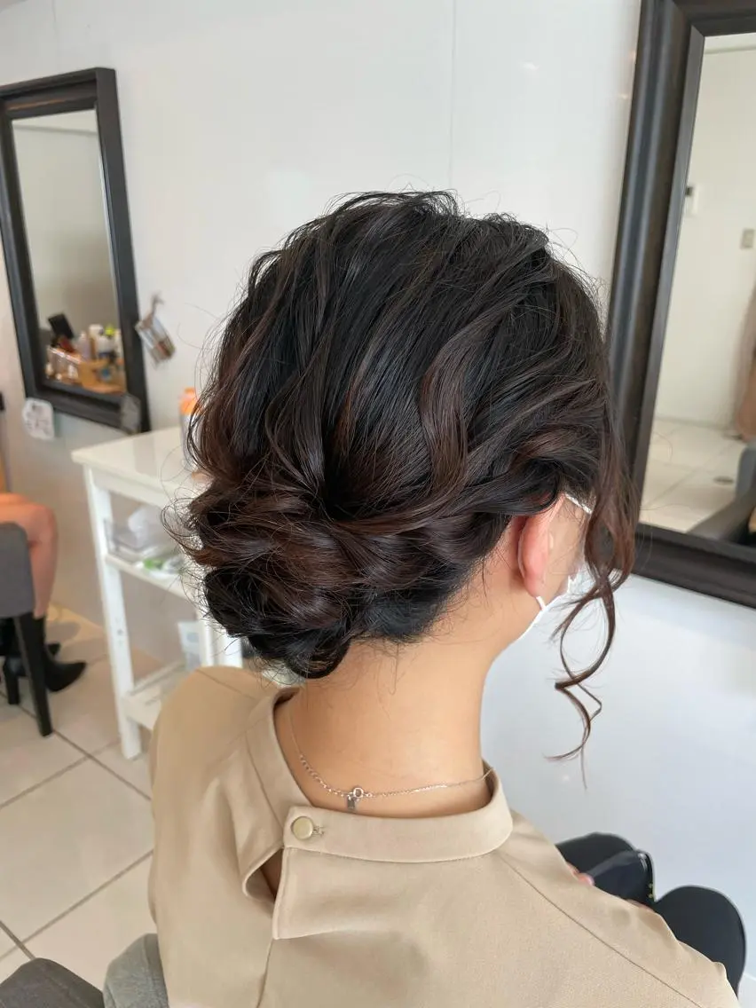 ヘアアレンジ デート 浴衣 参列・イベントヘア♡ ゆいなのヘアスタイル