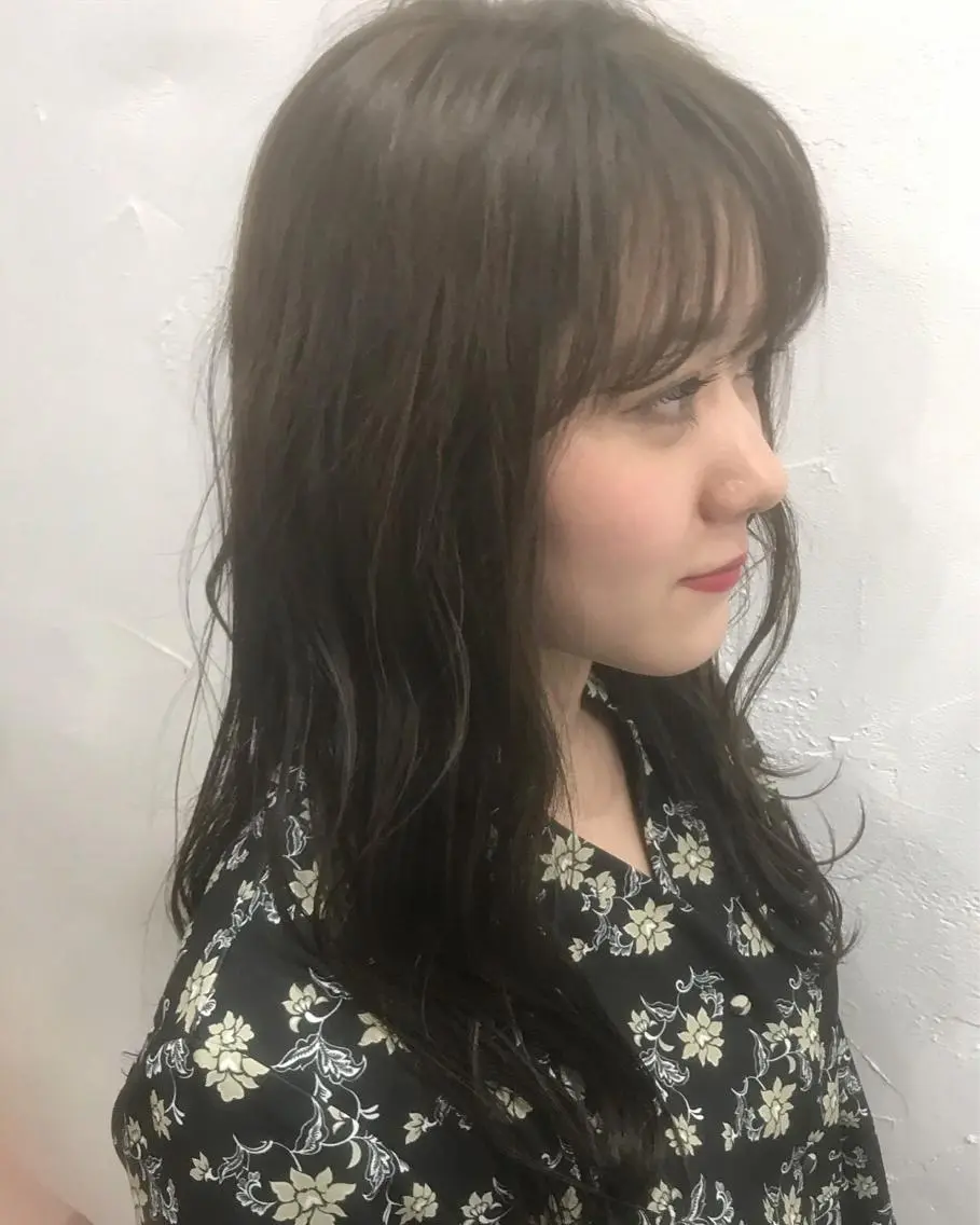 ロング 村澤 拓弥のヘアスタイル