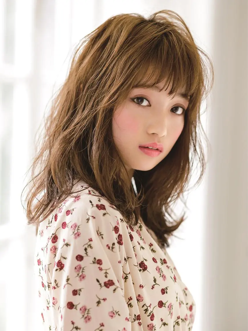 セミロング カット ヘアカラー トリートメント エリア1位⭐️ けんとのヘアスタイル