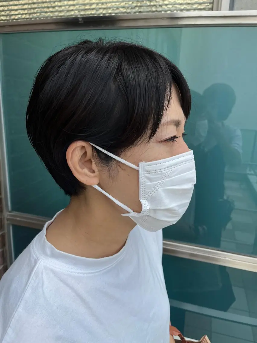 ショート カラー パーマ ヘアアレンジ メンズ キッズ ネイル マツエク・マツパ アイブロウ メンズパーマ ブラウンカラー ケアカラー 透明感カラー ピンクカラー 久木原 ゆりのヘアスタイル