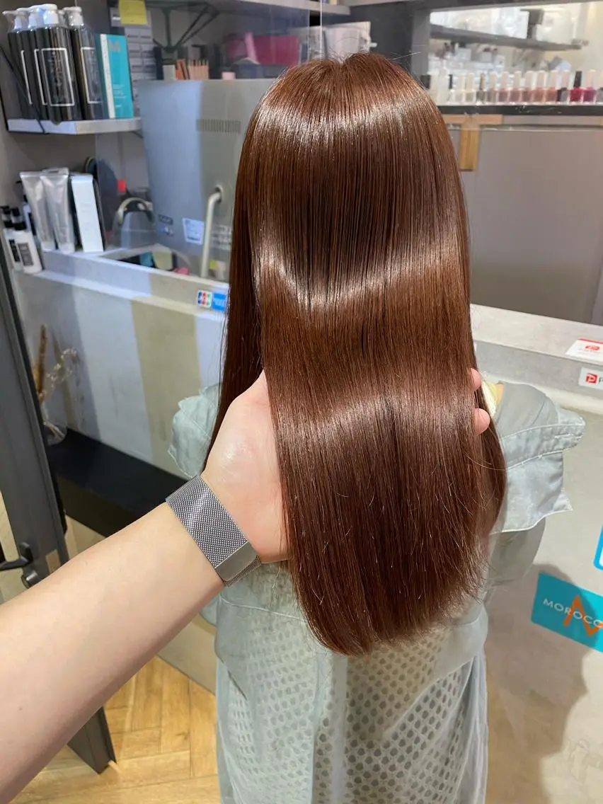 ロング カラー 髪質改善 トリートメント 浦野 剛志のヘアスタイル