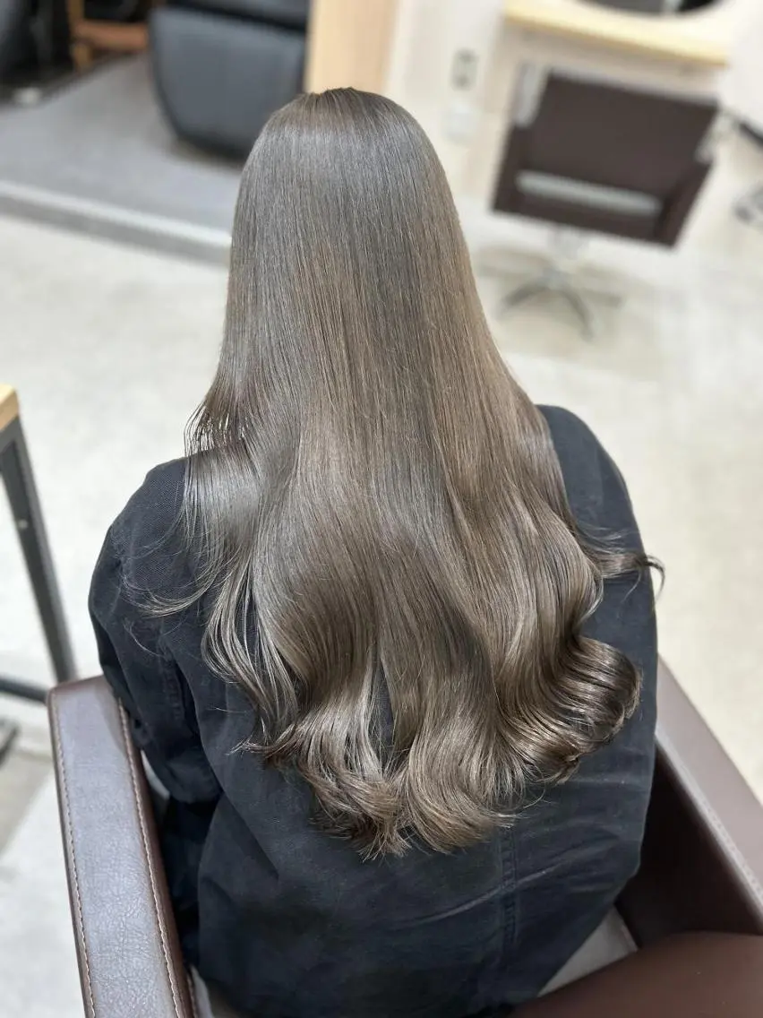 ロング カラー カット ヘアカラー トリートメント ✨【公式】 juhl.横浜✨のヘアスタイル