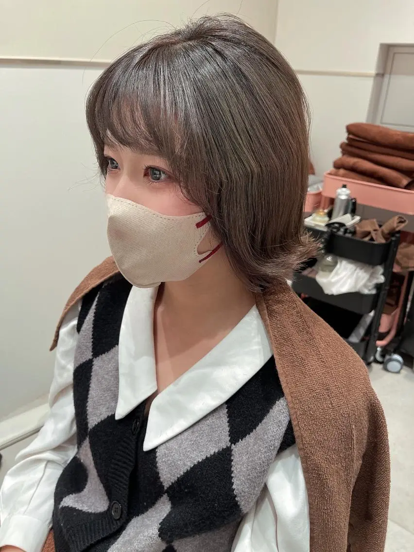 ショート ボブ ⛄️艶カラー／ レイヤー⛄️和也のヘアスタイル