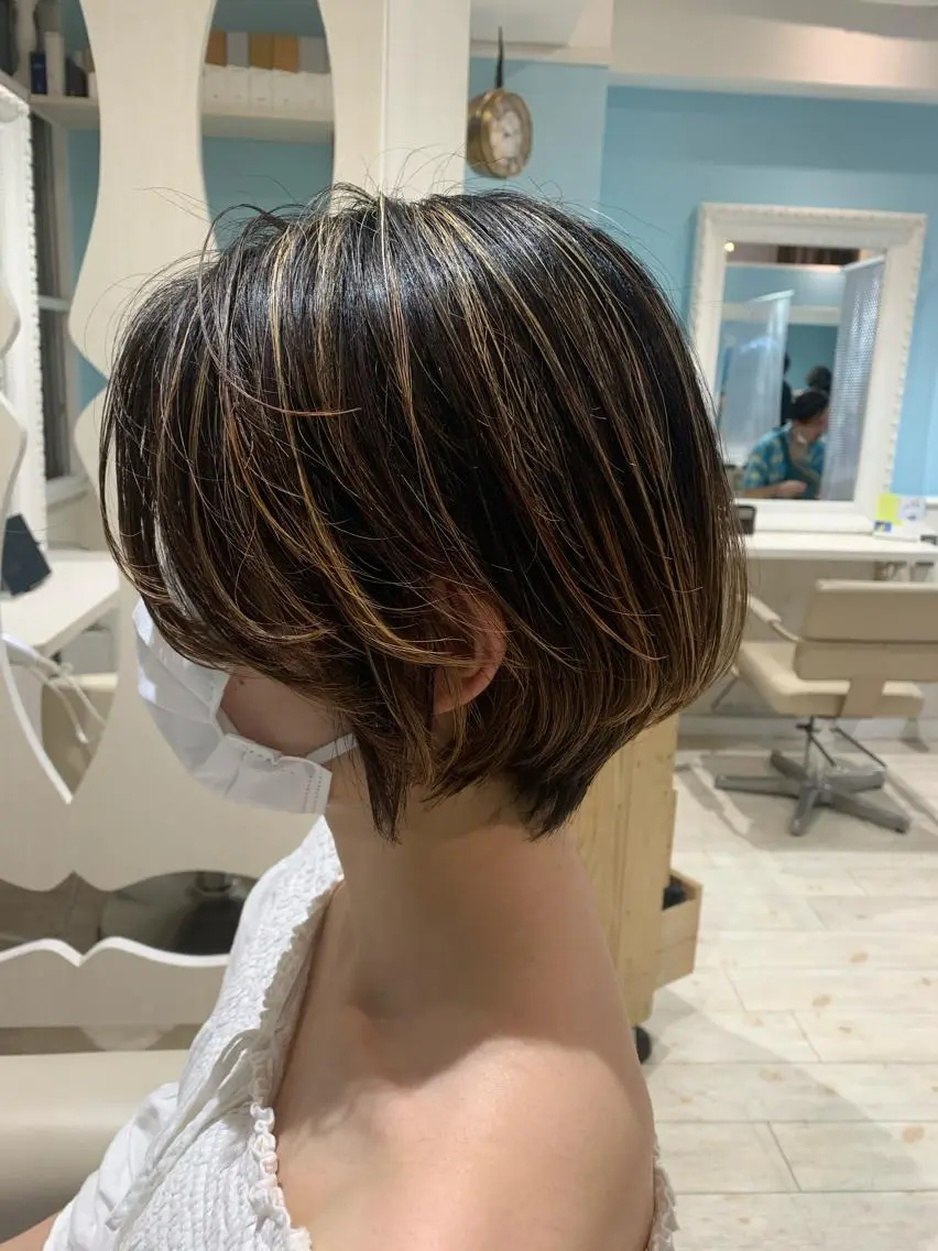 ショート ショートボブ ボブ ショートヘア 【髪質改善専門】 渡邊祥希のヘアスタイル