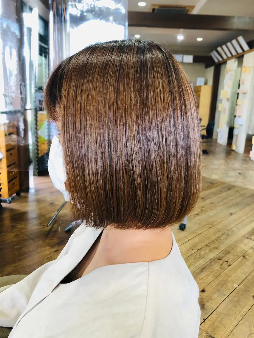 ショート カラー 藤本 あすかのヘアスタイル