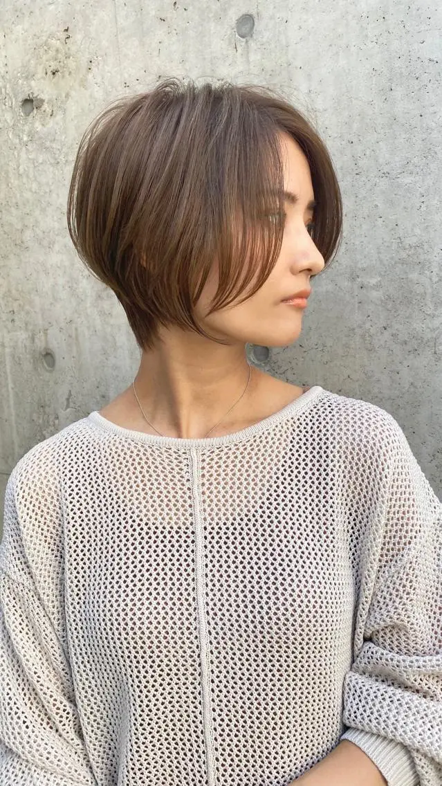 ショート カラー ショート、ボブの達人 東康介✨のヘアスタイル