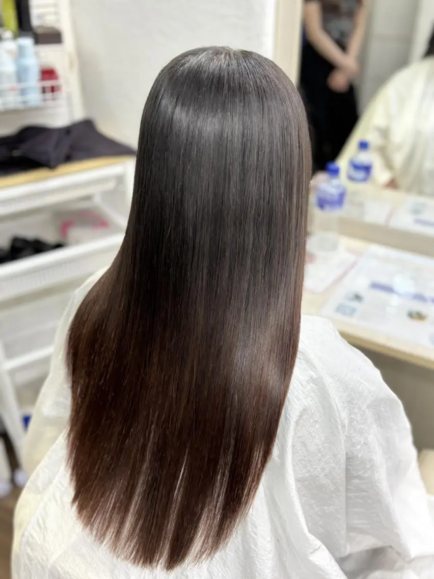 ロング トリートメント トリートメント エクステ/ハイトーン /ミサキのヘアスタイル