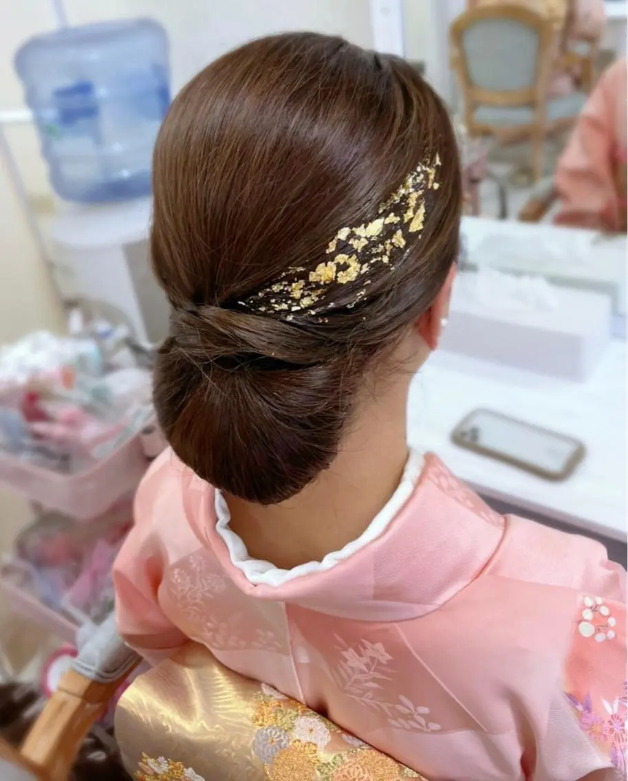 ヘアアレンジ ヘアセット ヘアセットサロン ココのヘアスタイル