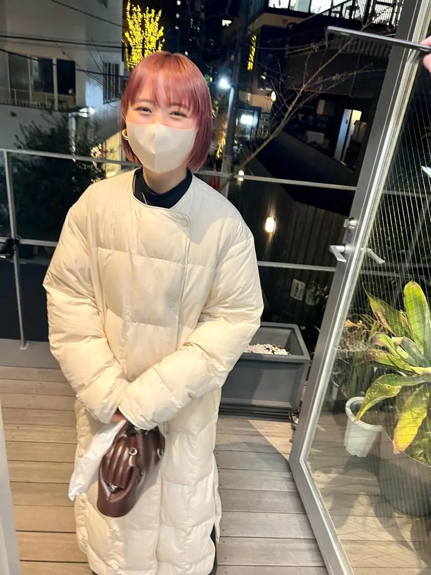 ショート カラー ピンクカラー カット ヘアカラー トリートメント sakoda shunkiのヘアスタイル