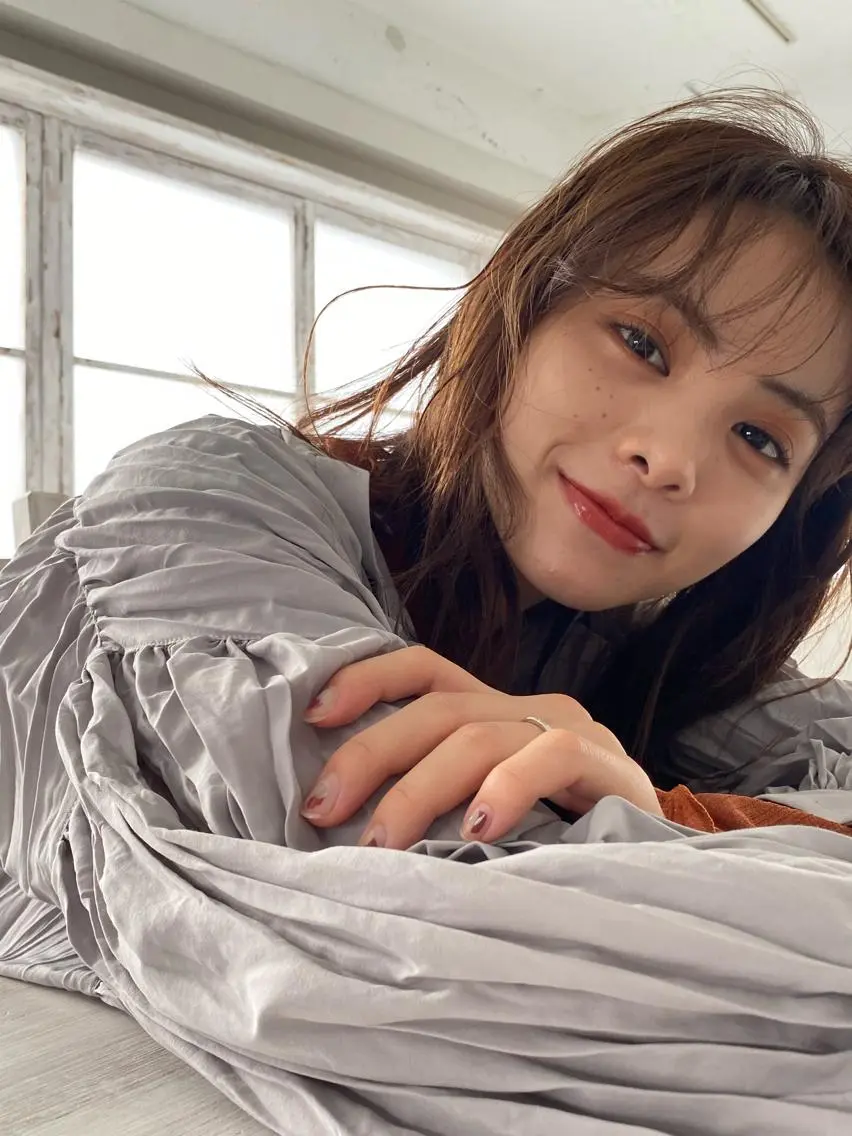 ミディアム カラー パーマ iizuka akiのヘアスタイル