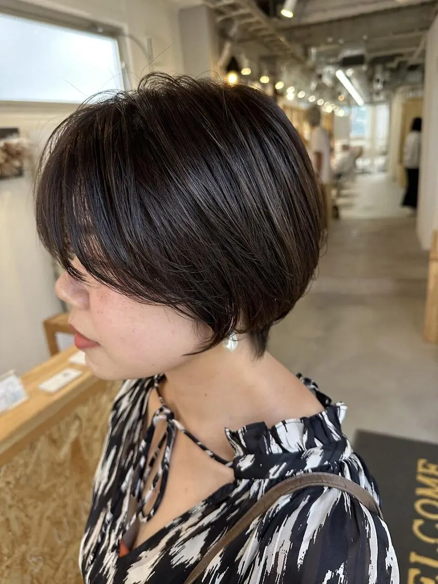 カラー 玉造/ボブ レイヤー🍀マツモトのヘアスタイル