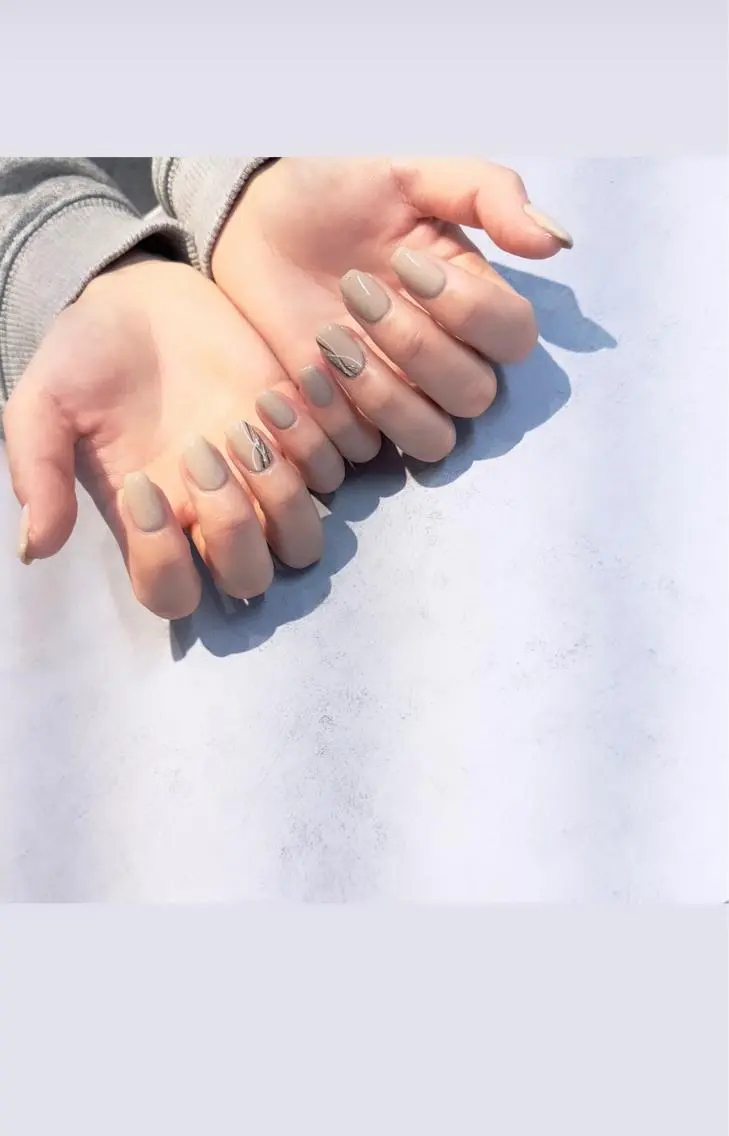 ネイル ワンカラーネイル ハンドネイル Baden Nail バ-デン ネイルのネイルデザイン