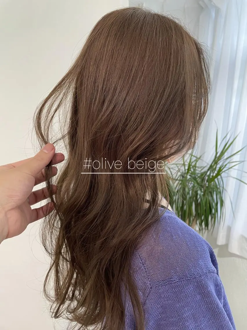 ロング カラー カット ヘアカラー トリートメント 🍎吉川浩生 トップスタイリストのヘアスタイル