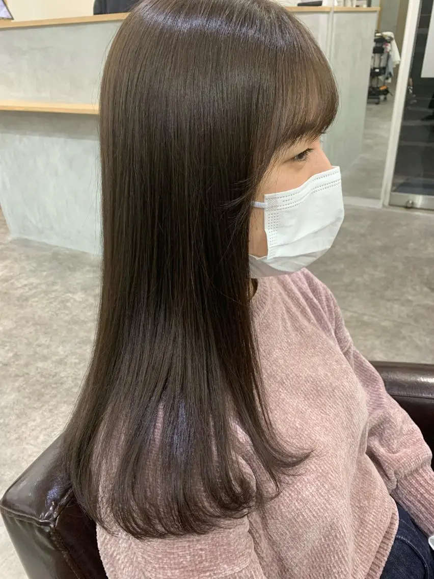 ロング ロング トリートメント 東のりか/ハイトーン ブリーチカラー/ボブのヘアスタイル