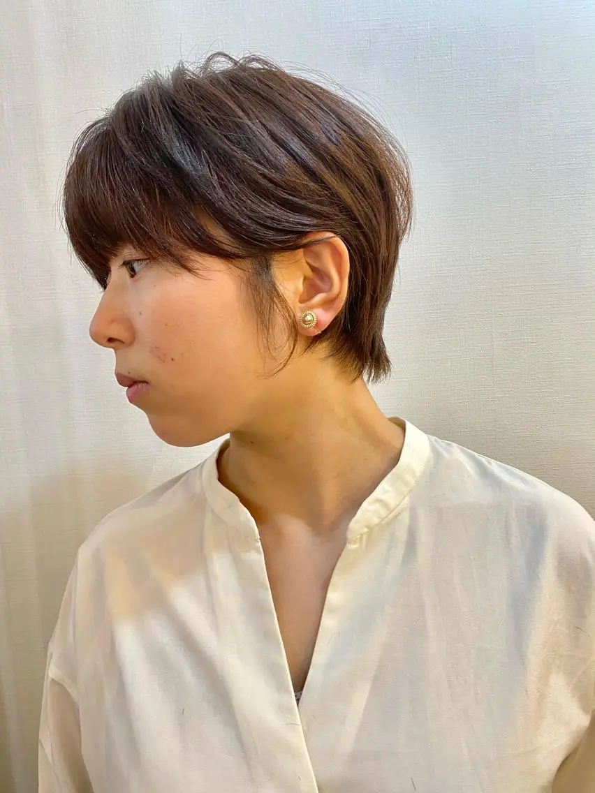 ショート カット 🍃ショートヘア🍃 北林春樹のヘアスタイル