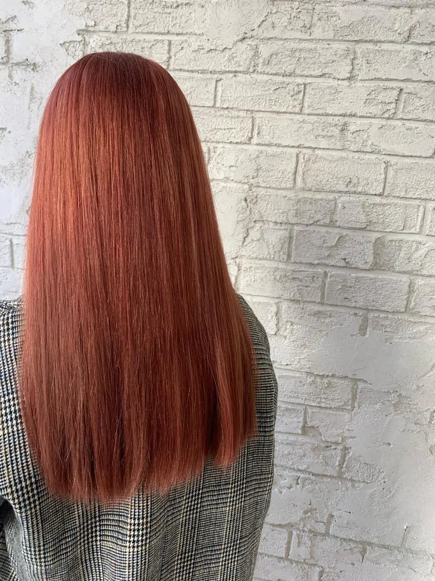 ロング カラー ブリーチ ケアブリーチ イルミナカラー ピンクカラー ブリーチ特化 ハイトーンRYOYAのヘアスタイル