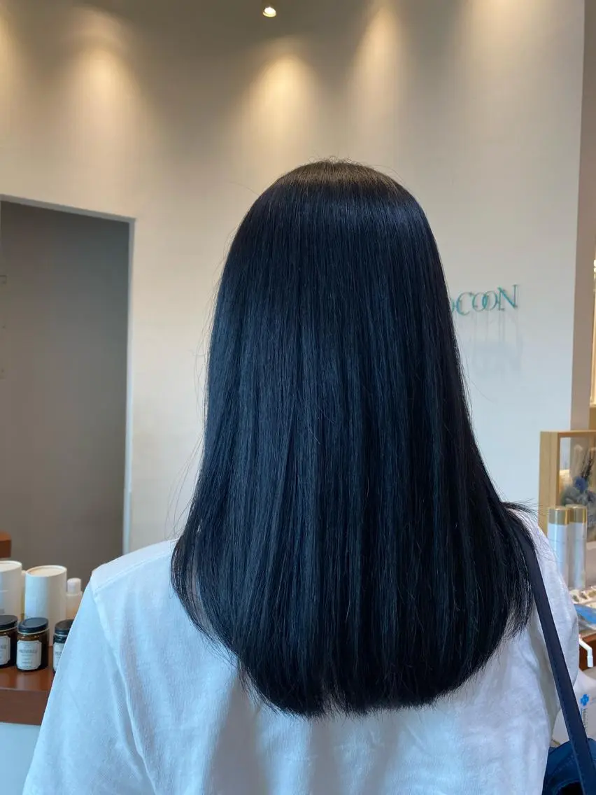 ロング カラー ヘアカラー トリートメント haru .のヘアスタイル