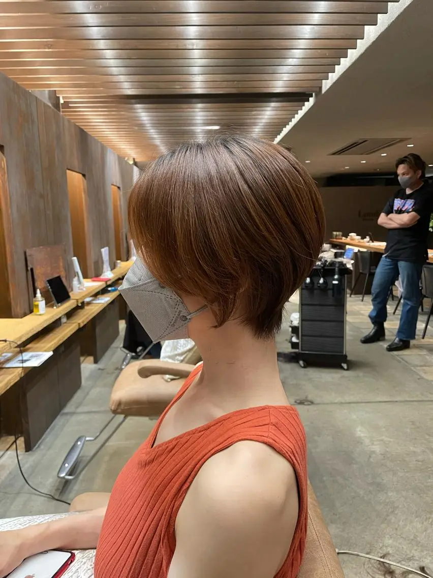 ショート 栗原 瑠世のヘアスタイル