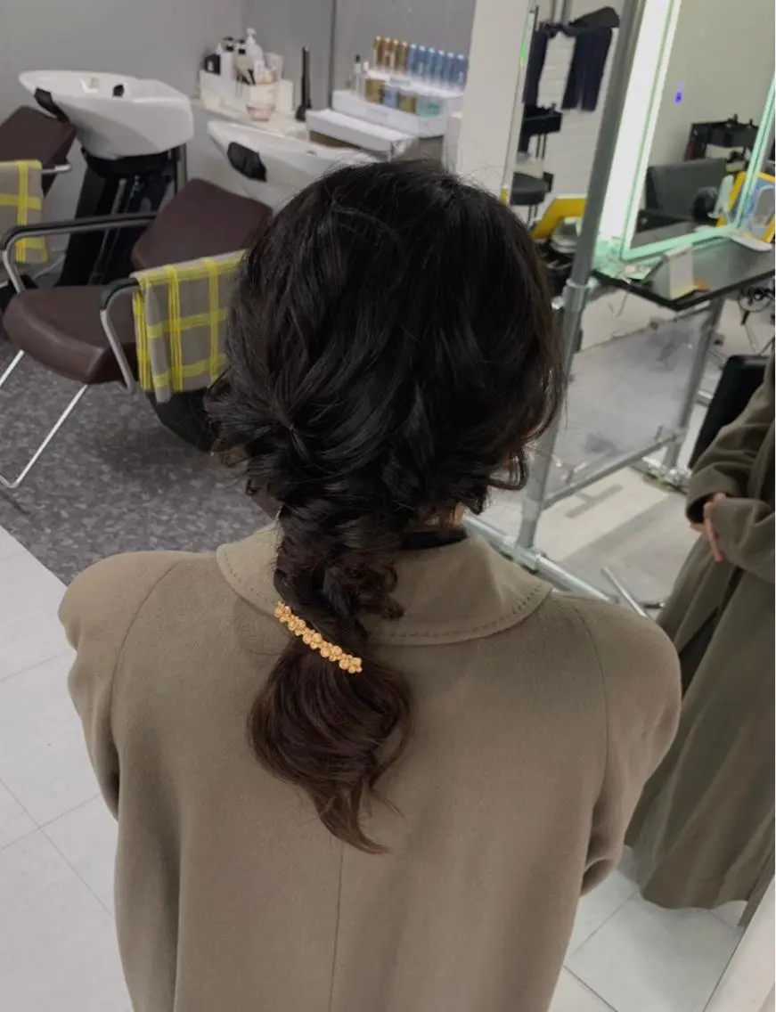 ヘアアレンジ 卒業式ヘアセット🎀 ヘアアレンジのヘアスタイル