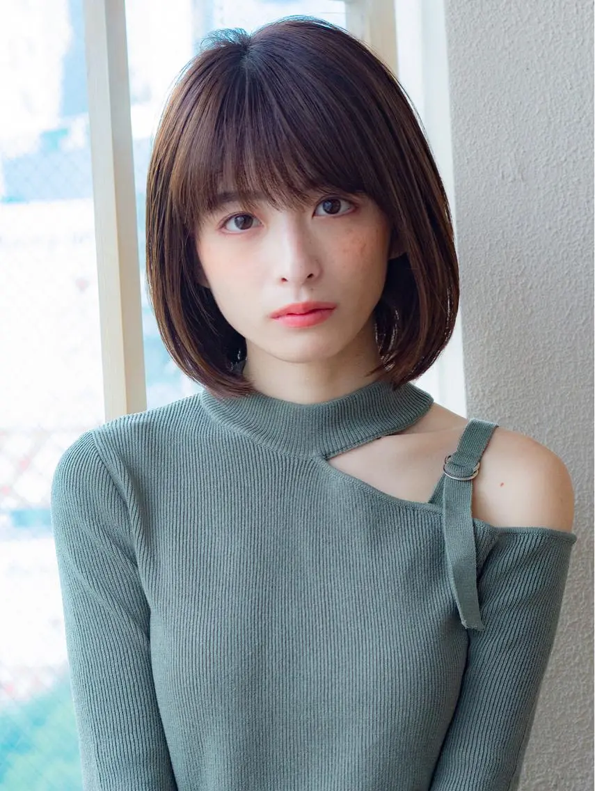 ショート カット ヘアカラー トリートメント 井上晃輔/ショート /ボブ/ミディアムのヘアスタイル
