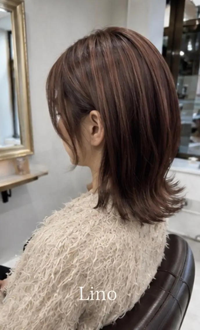 カラー ミディアム Jr. Lienのヘアスタイル