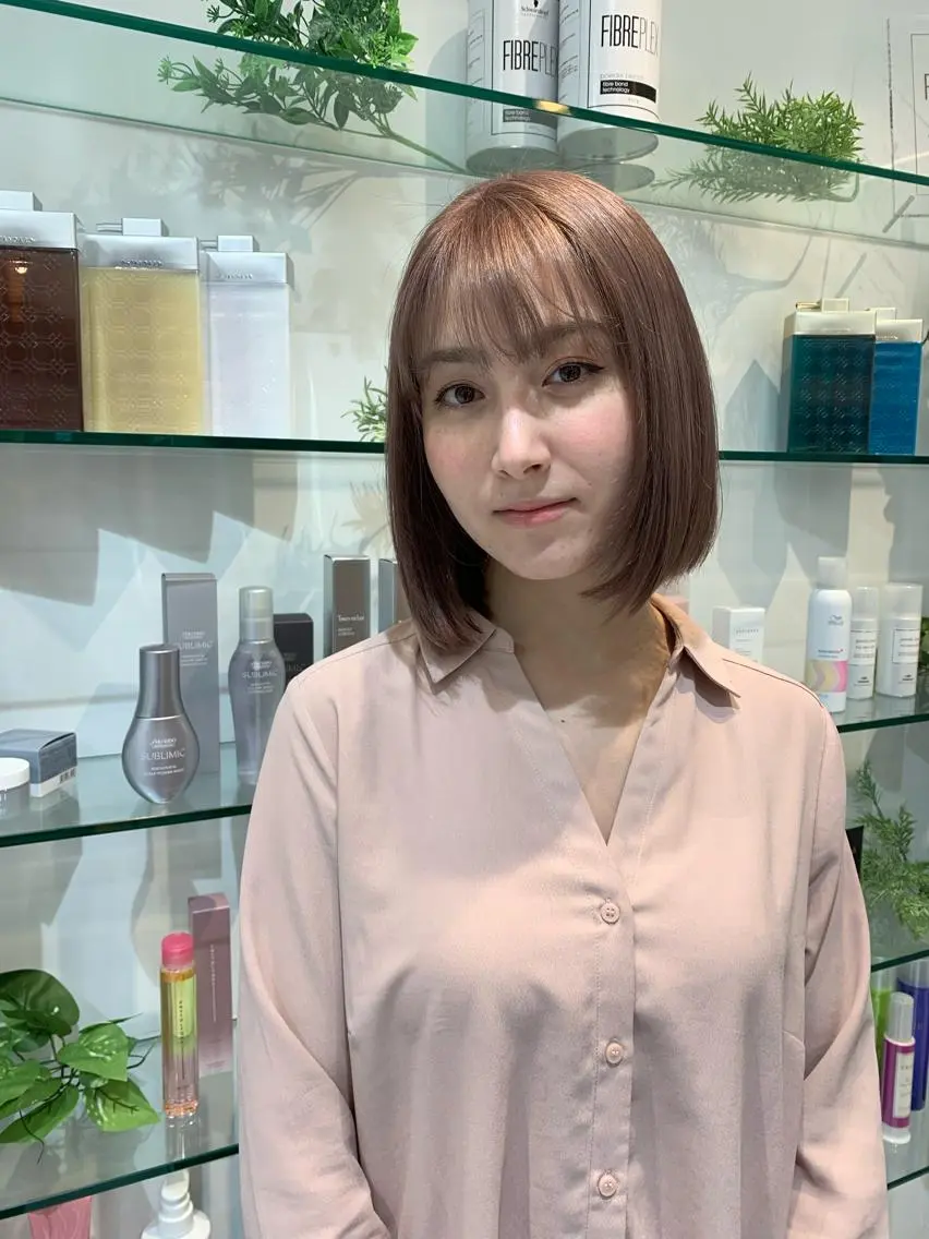 ショート カラー 末武 佑太のヘアスタイル
