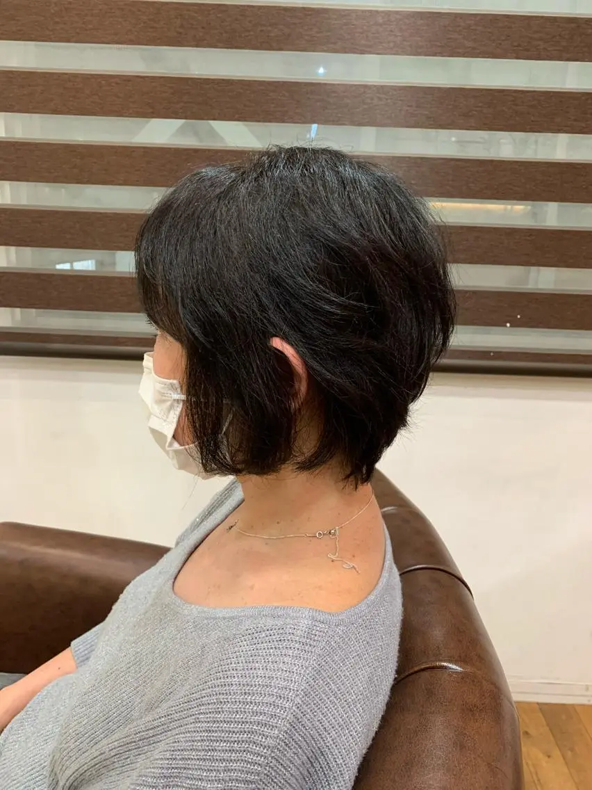 ショート ハンサムショート ショートヘア カット特化美容師 齋藤桐のヘアスタイル